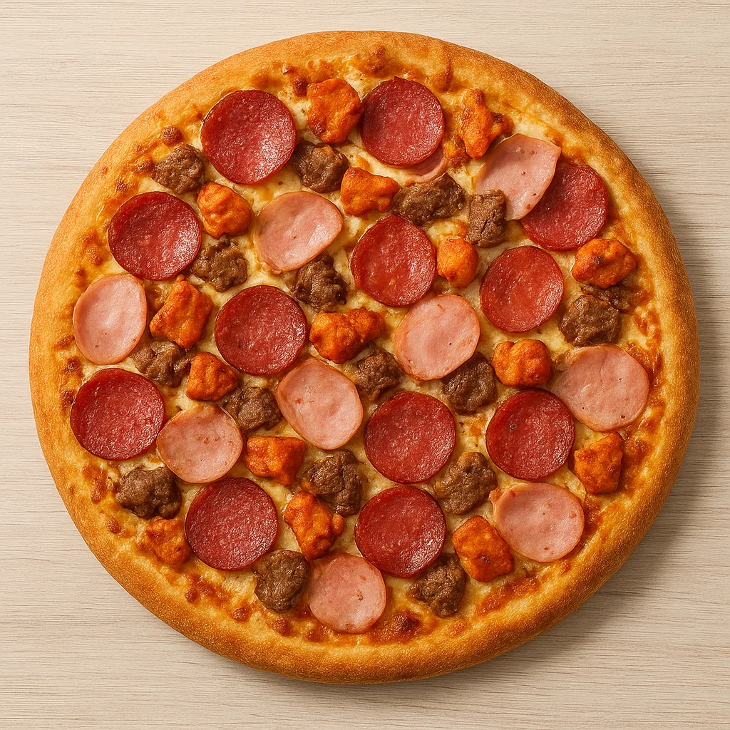 03 Mighty Meaty Loaded - Pizza