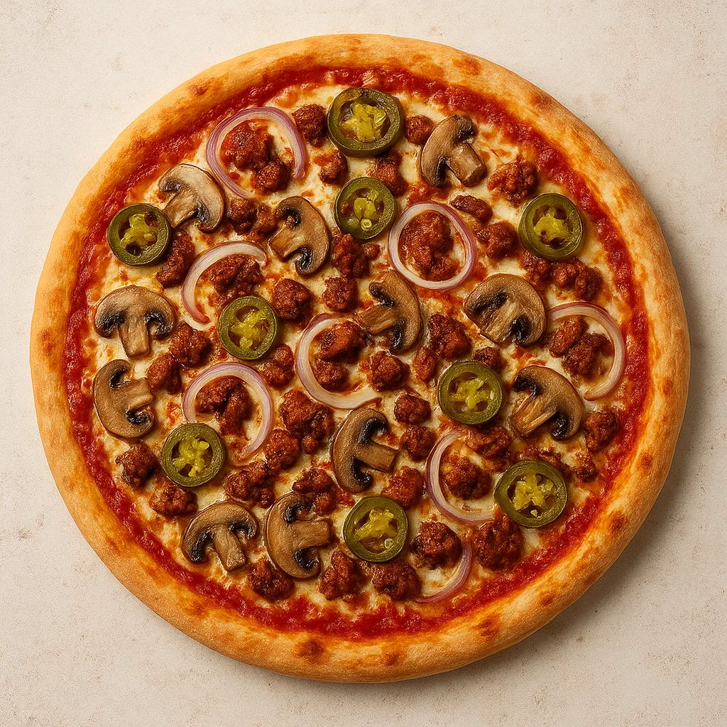 05 Spicy Beef One - Pizza