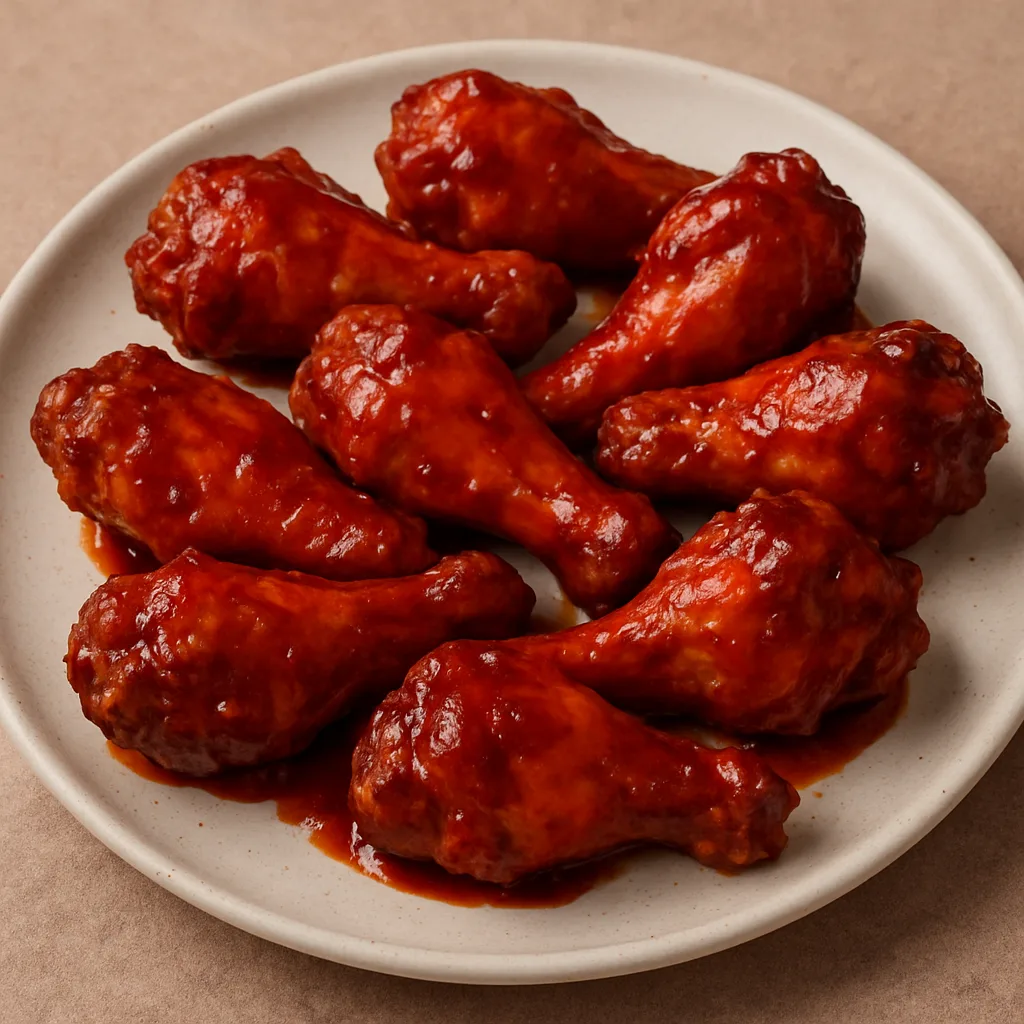 BBQ Chicken Wings (8pcs) Hot & Spicy - Starter