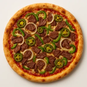 Hot Eater Beef – Pizza