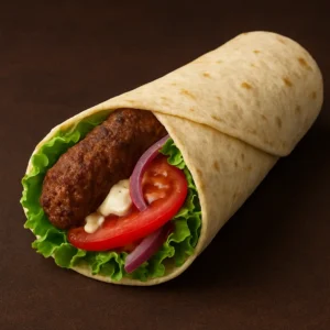 Lamb Kabab – Wrap