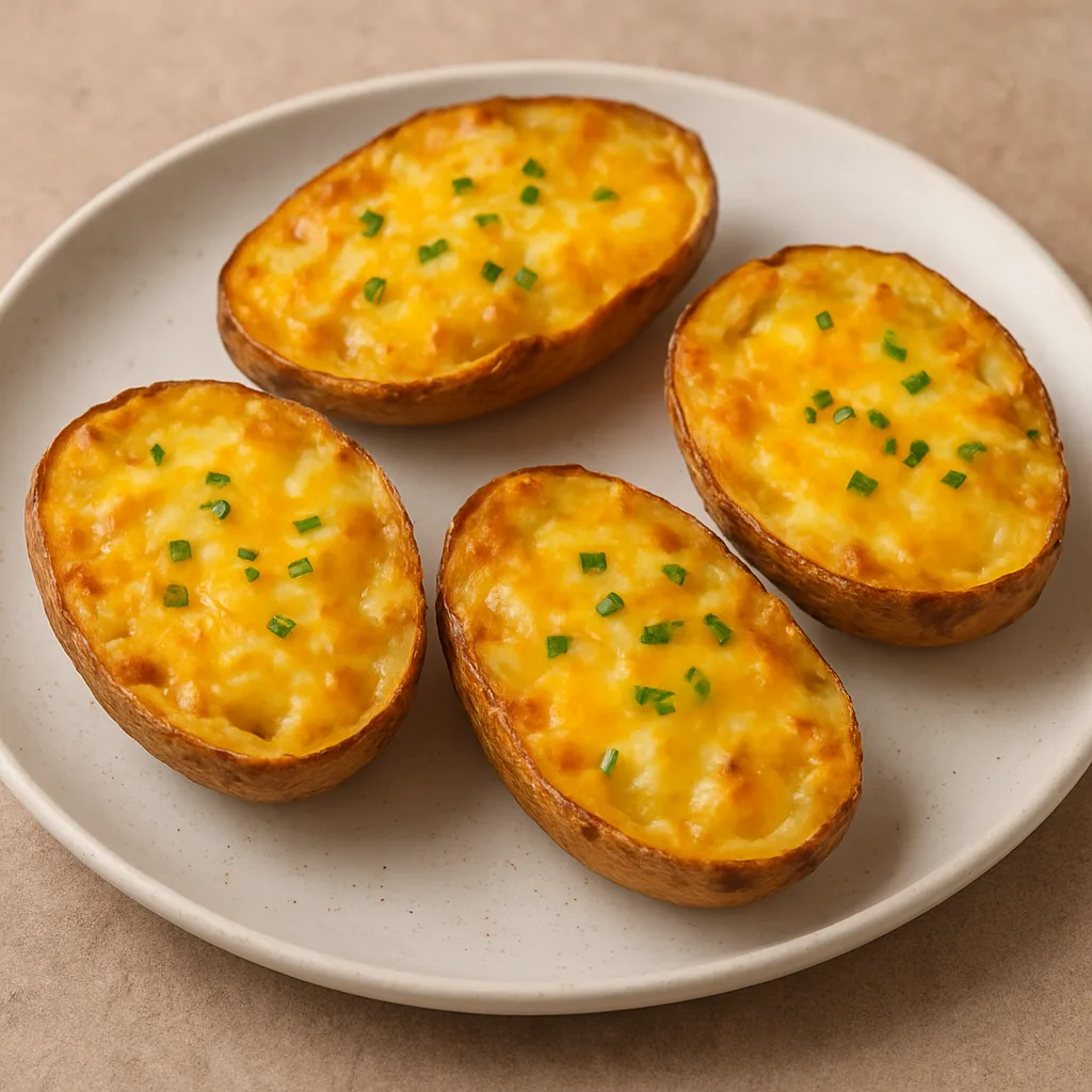 Potato Skins with Cheese (4pcs) - Starter